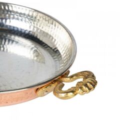 ANTİK BAKIR SAHAN 22CM