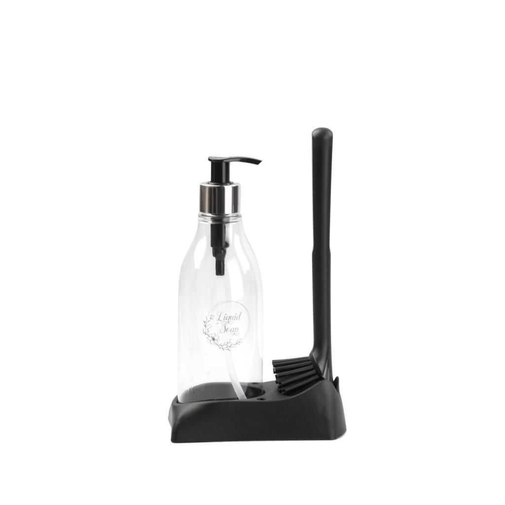 SILICONE XR SİYAH BULAŞIK YIKAMA SETİ