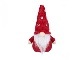 KIRMIZI NOEL CÜCE DEKOR 15CM