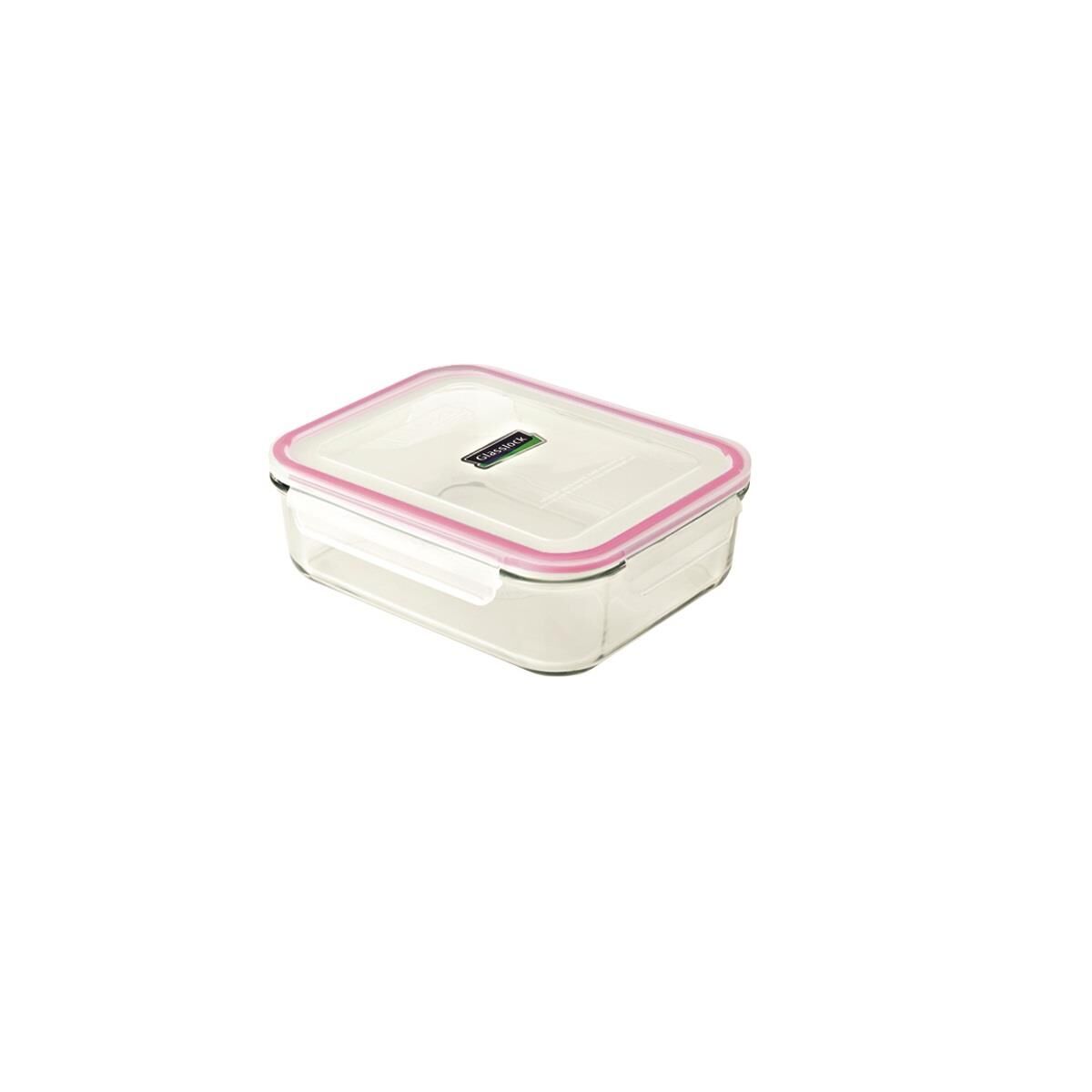 GLASSLOCK DİKDÖRTGEN SAKLAMA KABI 715ML