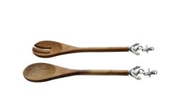 SHİRAZ ÇAPA SALATA SERVİS SETİ 30CM