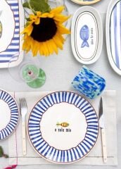 FISH 6'LI SERVİS TABAK 26CM