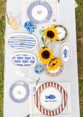 FISH 6'LI SERVİS TABAK 26CM