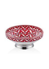 CORALLO KIRMIZI SALATA KASESİ/DEKOR 32X32X13CM