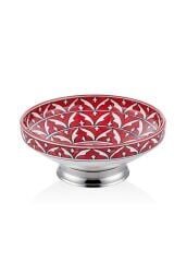 CORALLO KIRMIZI SALATA KASESİ/DEKOR 32X32X13CM