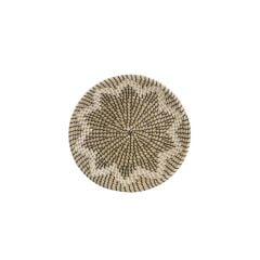 KAHVE KREM DUVAR HASIRI 33X7CM