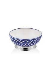 CORALLO MAVİ SALATA KASESİ/DEKOR 25X25X11CM