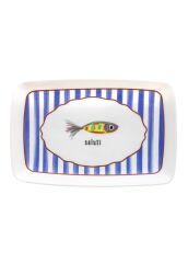 FISH TEKLİ DİKDÖRTGEN SERVİS TABAK 34X25CM