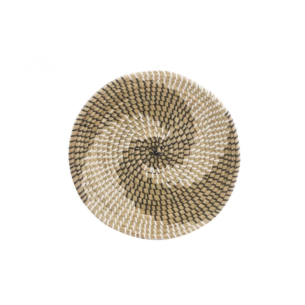 KAHVE KREM DUVAR HASIRI 38X8CM