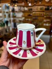 ANITA FUŞYA TEK KİŞİLİK TÜRK KAHVESİ FİNCANI