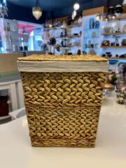 BEJ HASIR ÇAMAŞIR SEPETİ 44X35X53CM