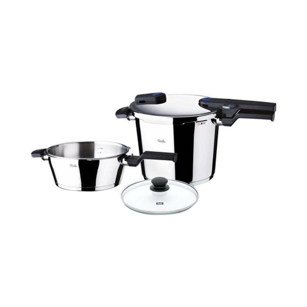 FISSLER BLUEPOINT DÜDÜKLÜ TENCERE 6LT+3.5LT