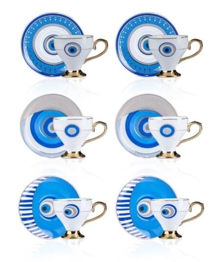 GOLDFINCH 6'LI TÜRK KAHVESİ FİNCANI