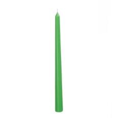 YEŞİL İNCE ŞAMDAN MUM 25CM