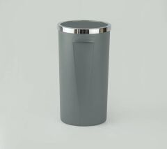 LENOX ÇÖP KOVASI GRİ 35LT