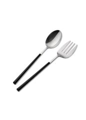 BIANCO SİYAH SALATA SERVİS SETİ 2 PARÇA