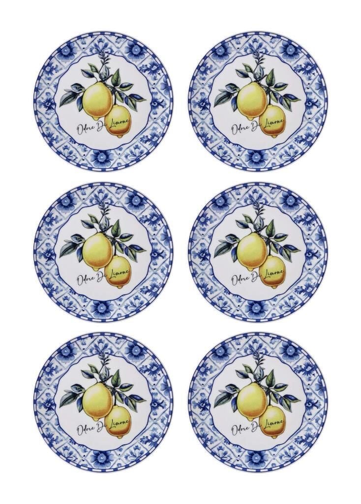 ODORE Dİ LİMONE 6'LI PASTA TABAK 19CM