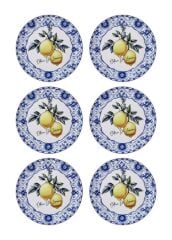 ODORE Dİ LİMONE 6'LI PASTA TABAK 19CM