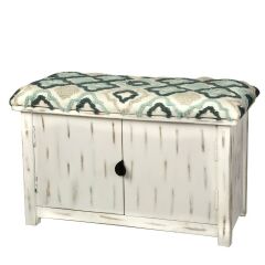TURKUAZ OTANTİK DOLAP/PUF 76X35X48CM