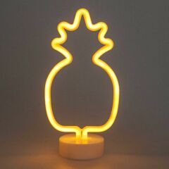 NEON IŞIKLI ANANAS DEKOR