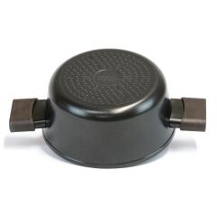 NOBLESS CAM KAPAKLI ALÜMİNYUM DERİN TENCERE 20CM