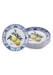 ODORE Dİ LİMONE 6'LI SERVİS TABAK 26CM