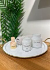 GALVİN BEYAZ TEPSİ 48X40CM