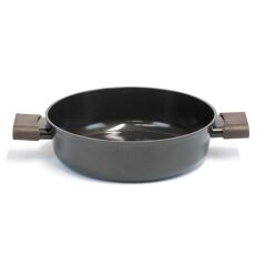 NOBLESS CAM KAPAKLI ALÜMİNYUM TENCERE 24CM