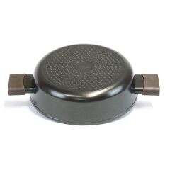 NOBLESS CAM KAPAKLI ALÜMİNYUM TENCERE 24CM