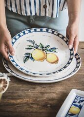 ODORE Dİ LİMONE 6'LI SERVİS TABAK 26CM