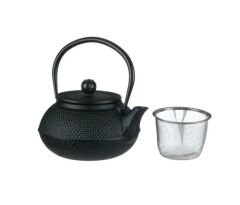 DÖKÜM DEMİR DEMLİK SİYAH 600ML