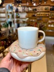 DONUT BEJ TEK KİŞİLİK DOUBLE FİNCAN