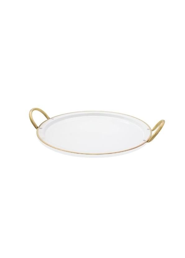 GALVİN BEYAZ TEPSİ 43X35CM