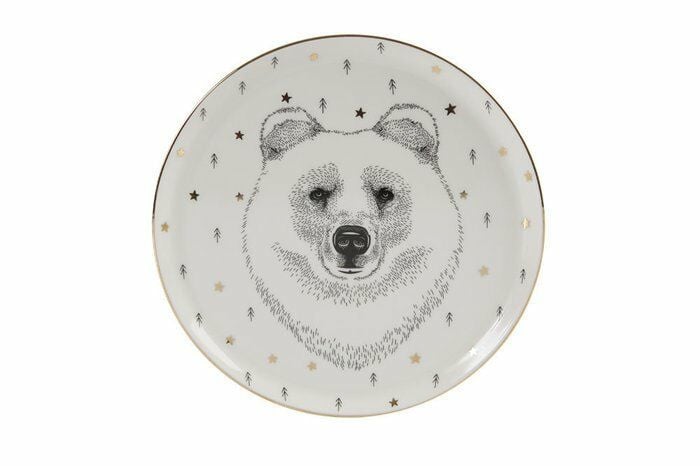 FOREST BEAR PASTA/KAHVALTI TABAK 20CM
