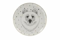 FOREST BEAR PASTA/KAHVALTI TABAK 20CM