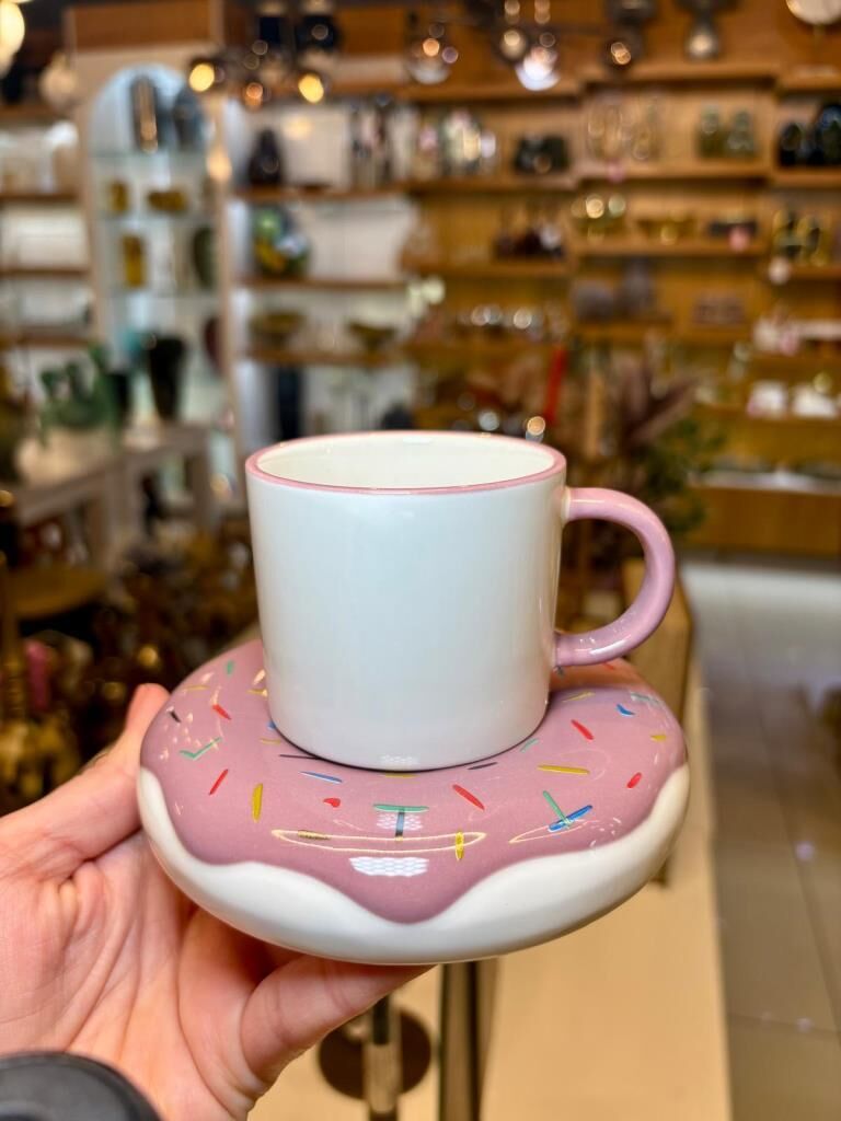 DONUT LİLA TEK KİŞİLİK DOUBLE FİNCAN