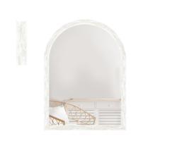 ESKİTME KEMERLİ DUVAR AYNASI 50X70CM