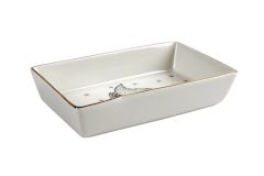 FOREST DİKDÖRTGEN SUNUM TABAK 13CM