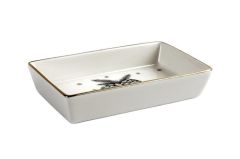 FOREST DİKDÖRTGEN SUNUM TABAK 11CM