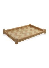 WICKER BAMBU TEPSİ 41X28CM