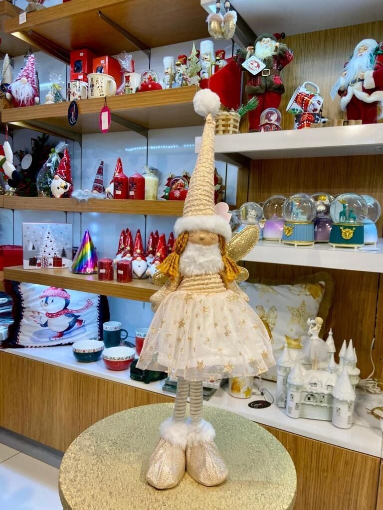 KREM PERİ KIZI DEKOR 55CM