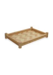 WICKER BAMBU TEPSİ 36X25CM