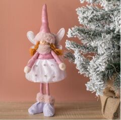 PEMBE PERİ KIZI DEKOR 38CM