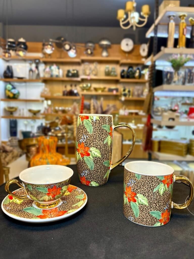 NEMENİS 3'LÜ KUPA VE FİNCAN SETİ