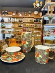 NEMENİS 3'LÜ KUPA VE FİNCAN SETİ