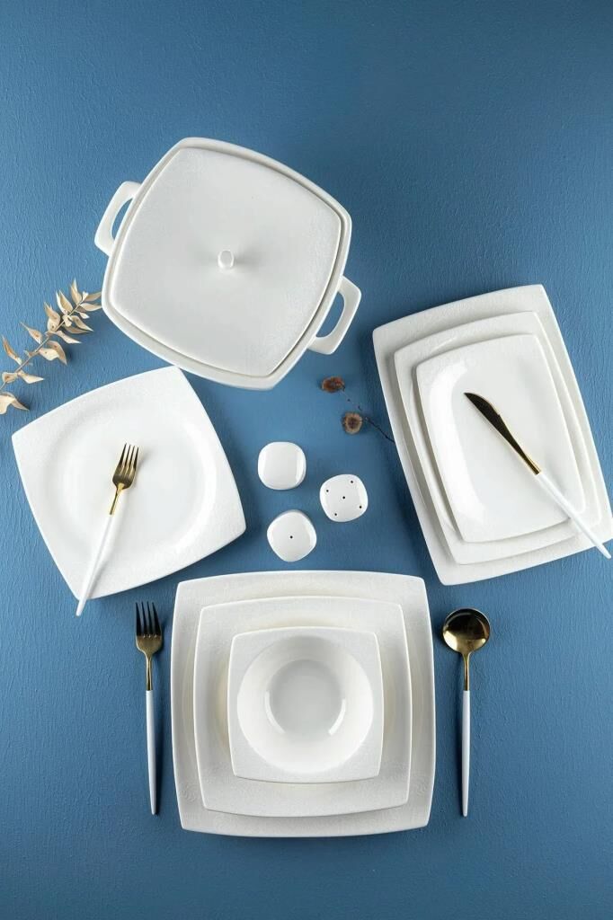 AROW ANNABEL 12 KİŞİLİK 60 PARÇA YEMEK TAKIMI