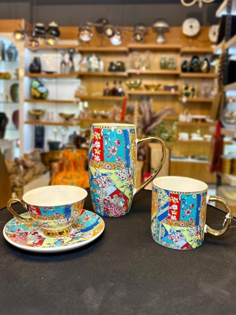 ARTEMİS 3'LÜ KUPA VE FİNCAN SETİ