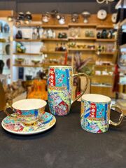 ARTEMİS 3'LÜ KUPA VE FİNCAN SETİ