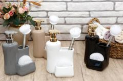 BEJ SIVI SABUNLUK SET