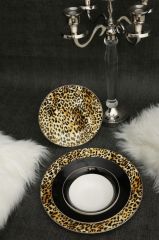 LEOPAR 6 KİŞİLİK 24 PARÇA YEMEK TAKIMI